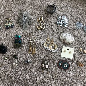 Lot of Earrings from F21 & Boutiques